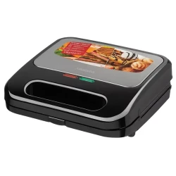 Aparat pentru sandwich multifunctional Ardesto SM-H400S flexmag.md