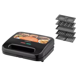 Aparat pentru sandwich multifunctional Ardesto SM-H500B, Negru flexmag.md