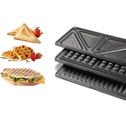 Aparat pentru sandwich multifunctional Gorenje SM703GCB, Negru flexmag.md