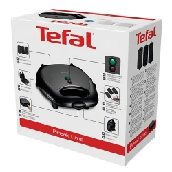 Машина для приготовления сэндвичей Tefal SW614B01, черно-серая flexmag.md