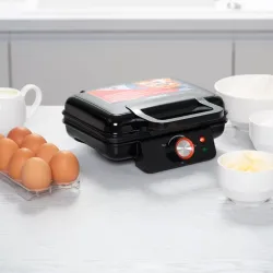 Aparat pentru vafe Ardesto SM-L100LWAFFL Negru flexmag.md