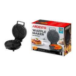 Aparat pentru vafe Ardesto SM-L100RHEART Negru flexmag.md