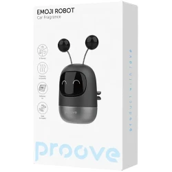 Aromatizator auto Proove Emoji Robot Happy, Negru flexmag.md
