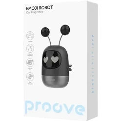 Автомобильный ароматизатор Proove Emoji Robot Lovely, черный flexmag.md