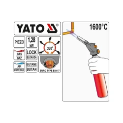 Горелка газовая Yato YT36709 flexmag.md
