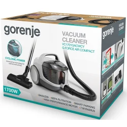 Пылесос Gorenje VC1701GACWCY flexmag.md