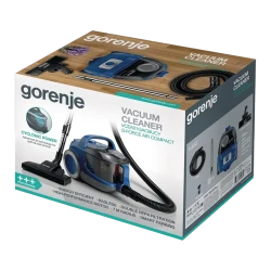 Aspirator Gorenje VCEA01GACBUCY, Albastru - Gri flexmag.md