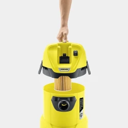 Пылесос промышленный аккумуляторный Karcher WD 3 Battery flexmag.md