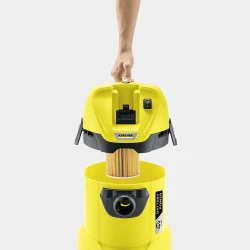 Пылесос промышленный на аккумуляторе Karcher WD 3 Battery Set flexmag.md