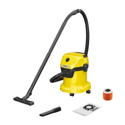 Пылесос Karcher WD 3 V- 15-6 -20 + Напольная насадка DN 35, желтая flexmag.md
