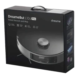 Робот-пылесос Dreame L10s Pro, Черный flexmag.md