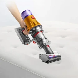 Вертикальный пылесос Dyson V12 Detect Slim Absolute, желтый | Никель flexmag.md