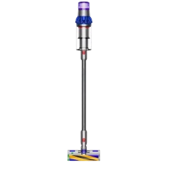 Вертикальный пылесос Dyson V15 Detect Fluffy, Blue - Nickel flexmag.md