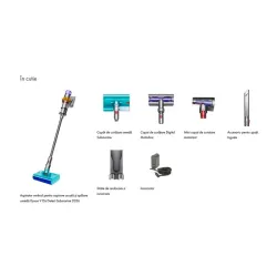 Aspirator Vertical Dyson V15s Detect Submarine Argintiu flexmag.md