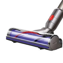 Вертикальный пылесос Dyson V8 Origin, никель - фиолетовый flexmag.md