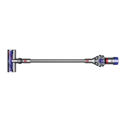 Вертикальный пылесос Dyson V8 Origin, никель - фиолетовый flexmag.md