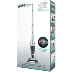 Вертикальный пылесос Gorenje SVC180FW, белый flexmag.md