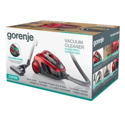 Aspirator Vertical Gorenje VC2303SPRCY, Rosu flexmag.md
