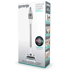 Вертикальный пылесос с аккумулятором Gorenje SVC219FMW flexmag.md