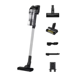Вертикальный пылесос Samsung Jet 65 Pet, Черный - Серебристый flexmag.md