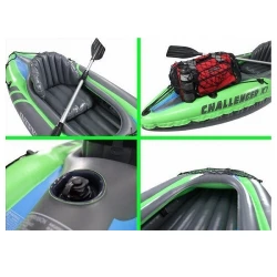 Barca gonflabila Challenger K1 Kayak Intex 68305 flexmag.md