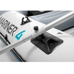 Barca gonflabila Mariner 4 cu vâsle și pompă Intex 68376 flexmag.md