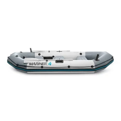 Barca gonflabila Mariner 4 cu vâsle și pompă Intex 68376 flexmag.md