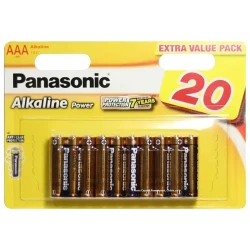 Baterii Panasonic LR03REB, AAA, 20buc. flexmag.md