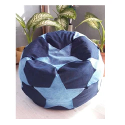 Bean Bag UEFA KENDSON для детей (S) (ДЖИНСОВАЯ КОМБИНАЦИЯ) flexmag.md
