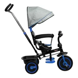 Bicicleta cu trei roti Caretero Buzz Gri flexmag.md