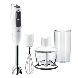 Blender de mana Braun MQ 3135 WH, Alb flexmag.md