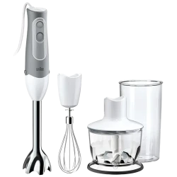 Blender de mana Braun MQ 535 Sauce, Gri - Alb flexmag.md