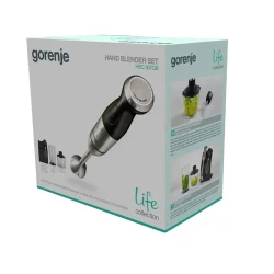 Ручной блендер Gorenje HBC807QB, черно-серебристый flexmag.md