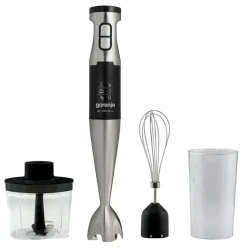 Blender de mana Gorenje HBX1000E, Otel Inoxidabil - Negru flexmag.md