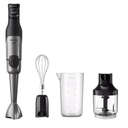 Блендер Philips HR2683-00 в руке, черный flexmag.md
