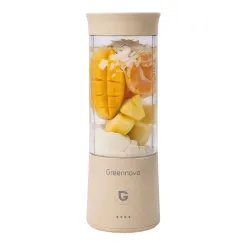 Стационарный блендер Greennovo Portable Blender светло-кофейный flexmag.md