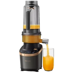 Стационарный блендер Philips HR3770-10, Черный - Медный flexmag.md