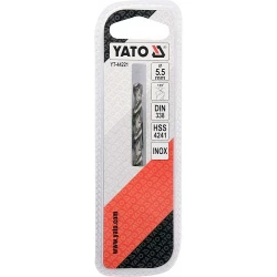 Сверло по металлу и нержавеющей стали Yato YT44221 flexmag.md