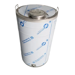 Butoi din inox alimentar cu capac 140L flexmag.md