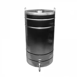 Butoi din inox alimentar cu capac 250L flexmag.md