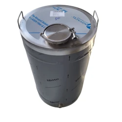 Butoi din inox alimentar cu capac 80L flexmag.md