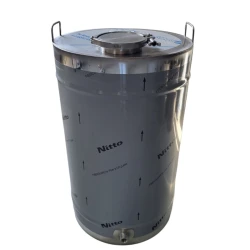 Butoi din inox alimentar cu capac 80L flexmag.md