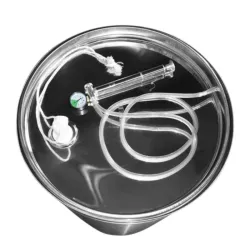 Butoi din inox alimentar cu capac flotant 100L flexmag.md