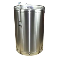 Butoi din inox alimentar cu capac flotant 100L flexmag.md