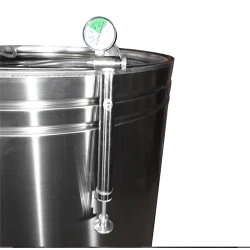 Butoi din inox alimentar cu capac flotant 185L flexmag.md