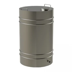 Butoi din inox alimentar Zig 350 LT-Q125 (1.0 mm) flexmag.md