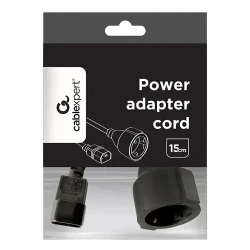 Cablu adaptor de alimentare Cablexpert PC-SFC14M-01, 0,2m, Negru flexmag.md