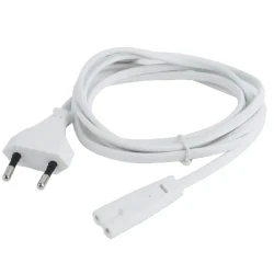 Cablu de alimentare Cablexpert PC-184-2-W, 1,8m, Alb flexmag.md