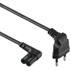 Кабель питания Cablexpert PC-184 L, 1 м, черный flexmag.md