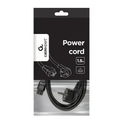 Cablu de alimentare Cablexpert PC-186-ML12, 1.8 m, Negru flexmag.md